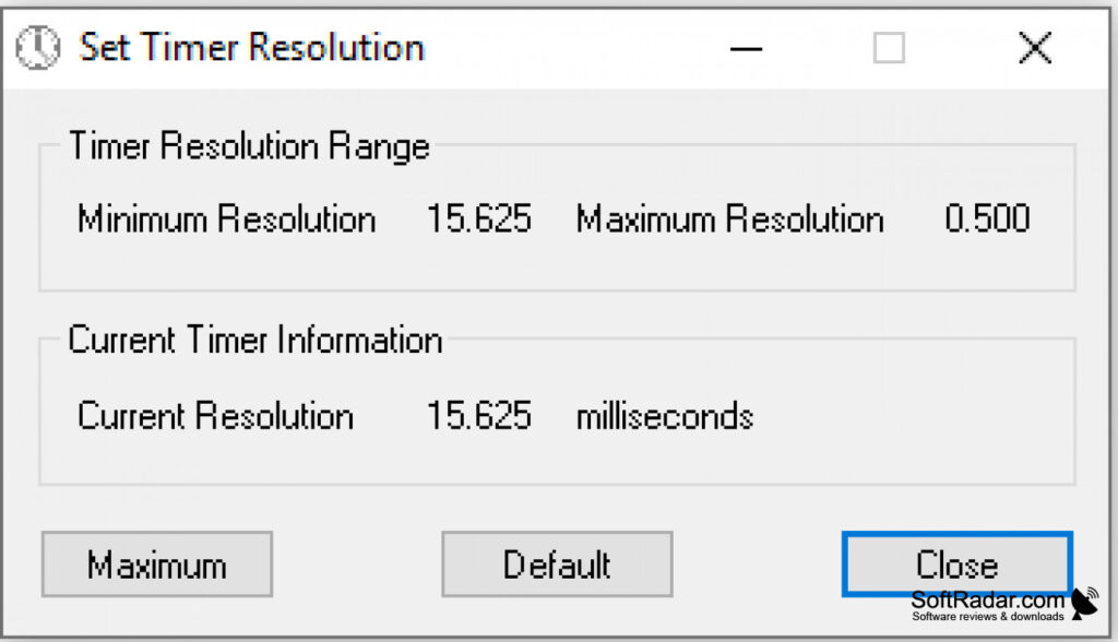 timer-resolution