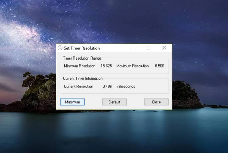 how to download timer resolution